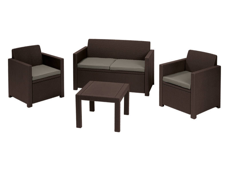 Alabama Set m�anyag kerti b�tor garnit�ra barna - meleg taupe